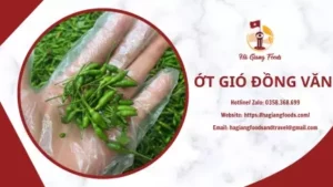 ỚT GIÓ ĐỒNG VĂN
