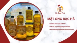 mật ong bạc hà