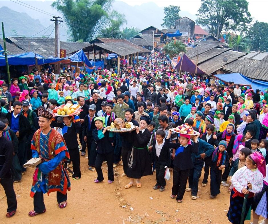 Lễ hội chợ tình Khâu Vai- một trong những nét văn hóa độc đáo của Hà Giang