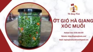 ỚT GIÓ HÀ GIANG XÓC MUỐI