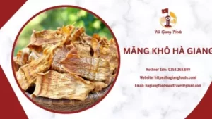 MĂNG KHÔ HÀ GIANG