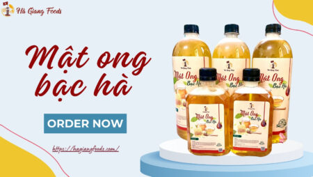 Mật ong bạc hà - món quà sức khỏe cho mọi nhà