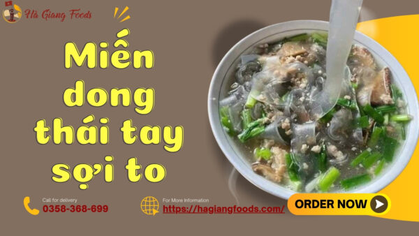 miến dong thái tay sợi to