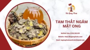 TAM THẤT NGÂM MẬT ONG