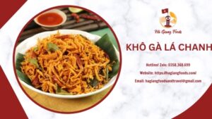 KHÔ GÀ LÁ CHANH