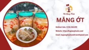 Măng ớt, Măng ngâm ớt
