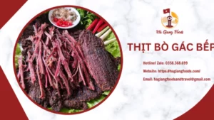 Thịt bò gác bếp