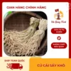 củ cải sấy khô
