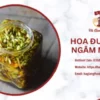 hoa đu đủ đực ngâm mật ong