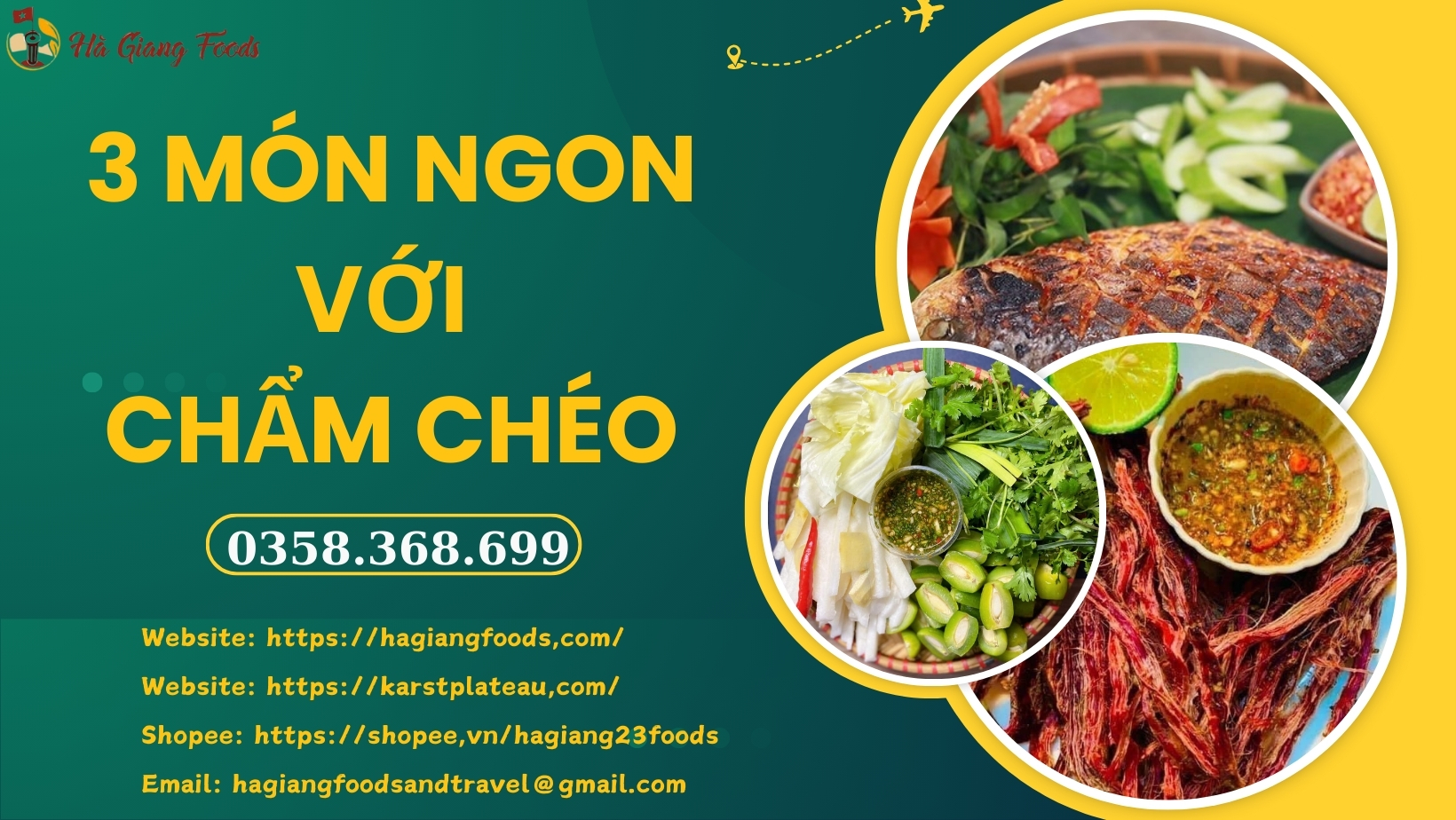 3 món ngon với chẩm chéo