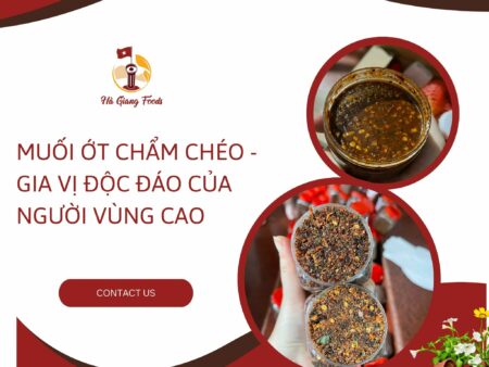 Muối ớt chẩm chéo - Gia vị độc đáo của người vùng cao