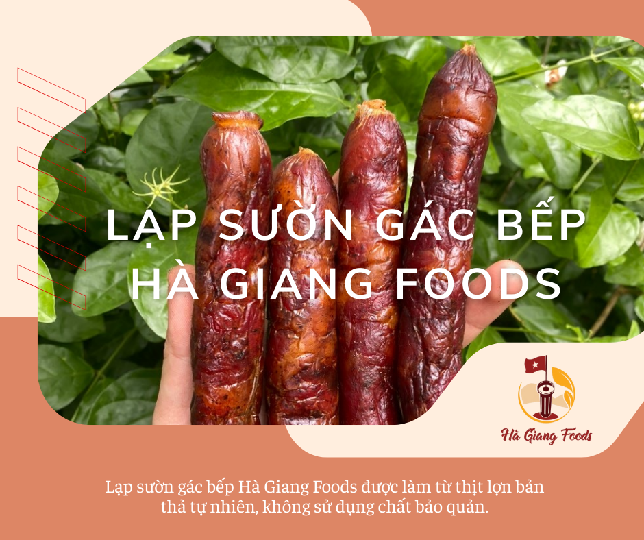 lạp sườn gác bếp