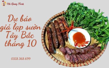 Dự báo giá lạp sườn Tây Bắc tháng 10